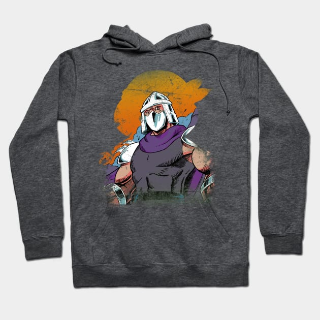 When The Evil Shredder Attacks! Hoodie by RyanButtonIllustrations